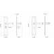 Von Morris 8193 Moorestown Escutcheon Sets With Small Moorestown Lever, IML Mortise Sets