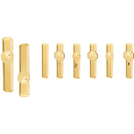 Von Morris 8190 Moorestown Escutcheon Sets With Large Moorestown Knob, IML Mortise Sets