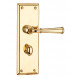 Von Morris 8121 Small Abington Escutcheon Sets With Small Turned Lever, IML Mortise Sets