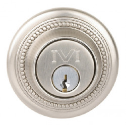 Von Morris 18856 Beaded Deadbolt Rose