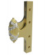 Von Morris 17 Ribbon & Reed Olive Knuckle Hinge, Standard And Heavy Weight