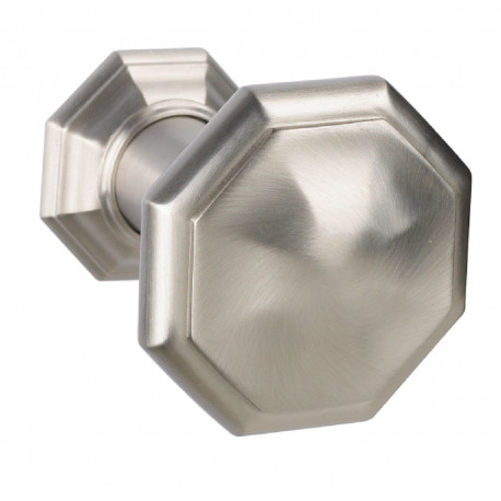 Von Morris 0827/5826 Large Moorestown Knob With Large Moorestown Rose, IML Mortise Sets