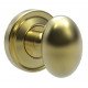 Von Morris 01101 Small Oval Knob With Small Traditional Rose, Tubular Latch Sets