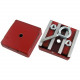 Magnet Source 072 Powerful Retreiving Magnet, Red (1Pc)