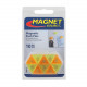 Magnet Source 075 Neodymium Push Pin Magnets, 10 Pcs.