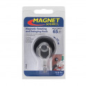 Magnet Source 07580 Rotating Magnetic Hook, Swivels 360° and Swings 180°, 65 lbs. Max Force (1 pc.)