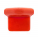 Magnet Source 07612 Magnetic Stud Finder, Red with Red Magnetic Shield (1 Pc)