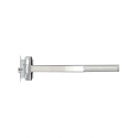 Cal Royal NALRM LX N-FMR7705EO48 US10B RHR Mortise Lock Rim Exit Device, Push Bar Exit Device
