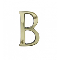 Cal-Royal SBL 3" or 4" Solid Brass Letter A-F