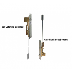 Cal-Royal SLAUTOFLM3 Metal Door Self-Latching Flush Bolt