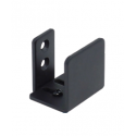 Cal Royal SDH-FG-ADJ1 BLACK Adjustable Floor Guide For Both Pre-Grooved And Non-Grooved Wood Door