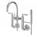 Pfister LG6-3TBC Tisbury Wall Mount Tub Filler with Hand Shower