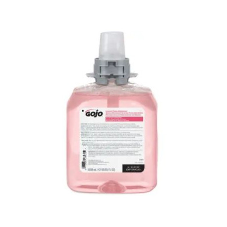 GOJO 5161-04 FMX 1250 mL Foaming Luxury Foam Handwash ,4 Pack,Pink