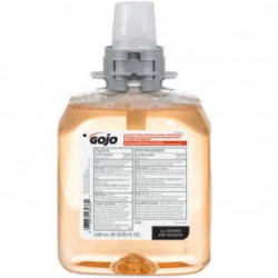 GOJO FMX 1250 mL Foaming Luxury Foam Antibacterial Handwash, Light Amber