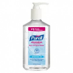 GOJO PURELL 3659-12 Advanced Instant Hand Sanitizer, 12 Pack, Clear