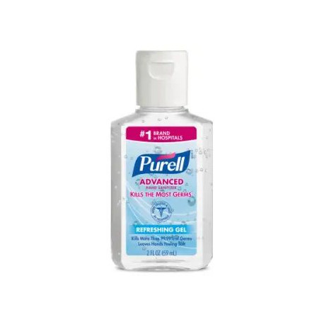 GOJO PURELL 9605-24 Advanced Instant Hand Sanitizer, 24 Pack, Clear