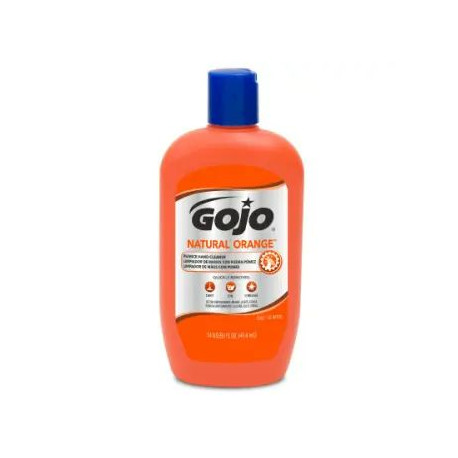 GOJO 0957-12 NATURAL ORANGE Pumice Hand Cleaner - 12 Pack