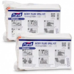 GOJO PURELL 3841-16-RFL Body Fluid Spill Kit Clam Shell Refill, 16 Pack