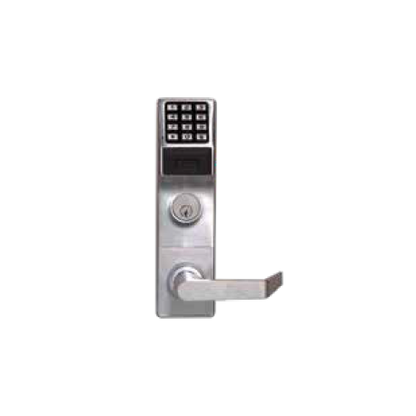 Alarm Lock PDLN4100 Wireless Private Trilogy Pin Prox, Finish-Satin Chrome
