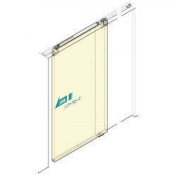Sugatsune FD30-HCP One-Way Soft Close Sliding Door Kit