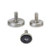 Sugatsune MKRS-32/40M10 Stainless Steel Leveling Glide W/ Rubber Pad