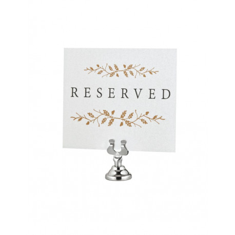 Alpine Industries ALP495 3'' Place Card & Table Number Holders