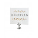  ALP495-24-CRM 3'' Place Card & Table Number Holders