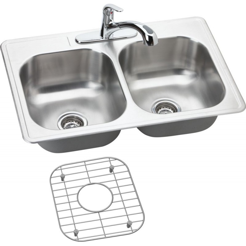 Dayton Double Bowl Stainless Steel Sink