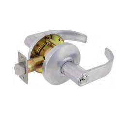 Delaney E-Series SD Style Grade 2 Cylindrical Lever, Dull Chrome