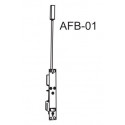 Delaney AFB-02 Automatic Flush Bolt for Wood Door, Stainless Steel