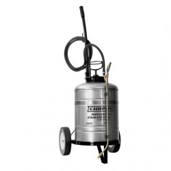 Chapin 6300 6-gallon Stainless Steel Industrial Cart Sprayer with Adjustable Brass Cone Nozzle