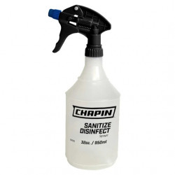 Chapin 10509 32-ounce Bleach Upside-down Trigger Sprayer for Disinfecting