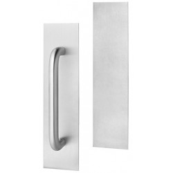 Rockwood 111 x 73C/73CL Concealed Mount Pull Plate Sets-4" x 16" Plate