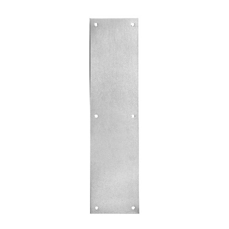Rockwood 73A Square Corners Push Plates .125" Thick-3" X 12" Plate