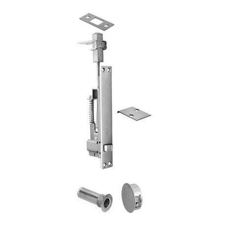 Rockwood 2848 Automatic Flush Bolt with Bottom For Fire Rated Metal Doors Fire Bolt