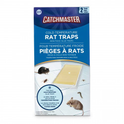 Catchmaster 402WRG Cold Temperature Rat Trap, 2 Pack