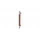 Rockwood RM6240 Leather Oval - Ergonomic Pulls - Flat Oval, 3/4" x 1-1/2" Diameter Posts