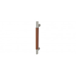 Rockwood RM6240 Leather Oval - Ergonomic Pulls - Flat Oval, 3/4" x 1-1/2" Diameter Posts