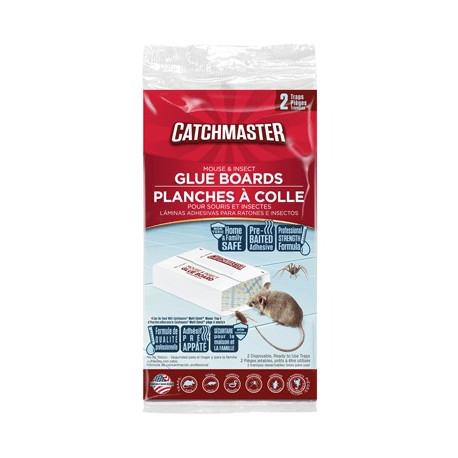 Catchmaster 36-72SD Mouse Insect & Snake Glue Board, 2 Pack