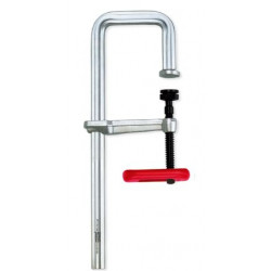 Bessey 2400J-12 Clamp, Welding, F-Style With Grip, Heavy Duty Morpad, 12" x 5.5", 2660 lb