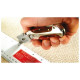 Bessey D-BKWH Knife, Folding, Locking Utility Knife- Wood Handle