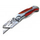Bessey D-BKWH Knife, Folding, Locking Utility Knife- Wood Handle