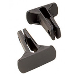 Bessey KRE-RPP Clamp Accessory, For KRE3 and KREV Series, Replacement Rail Protection Pieces, 2 Per Set