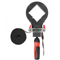 Bessey VAS400 Clamp, Woodworking, Strap Clamp, 2K Handle, 12 ft. Strap