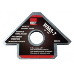 Bessey WMS-7 Magnet, Magnetic Square, Arrow Shape, 90/45 Degrees, 41 lbs Pull