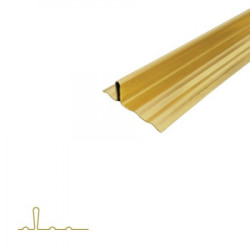 Legacy Manufacturing 2C-BR Interlocking Metal Weatherstrip