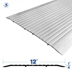 Legacy Manufacturing 31245MA Threshold (12" by 1/4"), Finish-Mill Aluminum