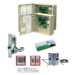 Command Access UBPK1-SM-EUxEU Electrified Latch Pullback, Universal Bathroom Privacy Kit