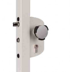 Locinox LAKZP1WSI Surface Mounted Child Safety Lock, 3006 WSI - Security Knob, VCA - Keyed to Differ