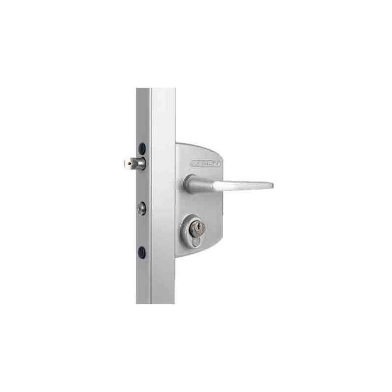 Locinox LAKQ U3 Surface Mounted Gate Lock for Swiss Profile Cylinder